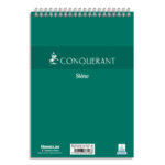 HAMELIN Bloc bureau 001 format 14,8 x 21 cm (A5) 100 pages unies 60g. Spirale en-tête