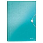 LEITZ Trieur à 6 compartiments WOW, PP, fermeture élastique, Menthe