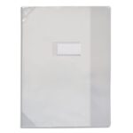 OXFORD Protège-cahier 21x29,7cm Strong Line cristal 15/100è + coins renforcés (30/100è). Incolore