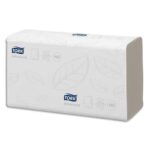 TORK Colis de 20 Paquets de 190 Essuie-mains Xpress interfoliés Advanced 2 plis Z gaufré Ft 21,3x23,4 cm