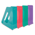 ESSELTE Colour'Breeze Porte-revues, A4, assorti de couleurs, 626281