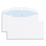GPV Boîte de 1000 enveloppes 114x229mm Blanches 80g