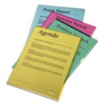 ESSELTE Boîte de 100 pochettes-coin - Format A4 - polypropylène grainé 11/100e 30% recyclé - Transparent – Image 2