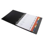 EXACOMPTA Jeu d'intercalaires mensuelles en polypropylène. 12 touches multicolores. Format A4+. – Image 2