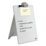 NOBO Chevalet de bureau en verre, 216 x 297 x 30 mm