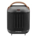 DELONGHI Radiateur soufflant HFX 30C18.AG Gris Asphalte 1800W technologie céramique L19,2 x H27 x P13,7cm