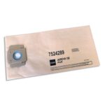 TASKI Lot de 10 Sacs d'aspiration jetable Marron en papier capacité 8 litres pour aspirateur Aero 15