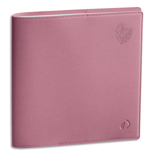 432446_d1-1.jpg QUO VADIS Agenda de bureau EQUOLOGY Exécutif, Décembre à Décembre - format 16 x 16 cm rose – Image 1