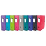 OXFORD Boîte de classement OSMOSE en polypropylène 7/10e. Dos 8 cm. Format A4. Coloris assortis