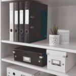 LEITZ Classeur à levier WOW 180°, A4, 5 cm, carton pelliculé, noir – Image 3