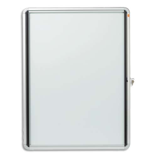 435352_d1.jpg NOBO Vitrine d'affichage extérieure magnétique Premium Plus, à clé, capacité 12 feuilles A4, 1902581 – Image 1