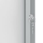 NOBO Vitrine d'affichage magnétique Premium Plus, fermeture à clé, capacité 4 feuilles, A4 – Image 3