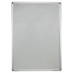 NOBO Vitrine porte-affiche clipsable, aluminium, anti-reflet en PVC, format A0