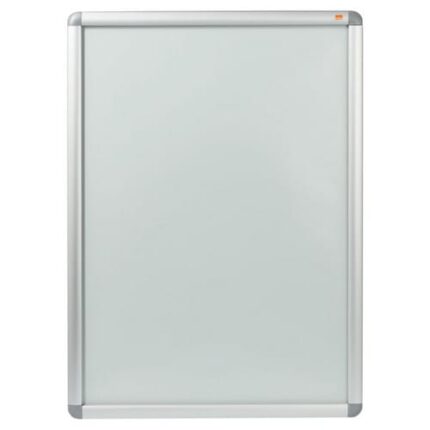 NOBO Vitrine porte-affiche clipsable, aluminium, anti-reflet en PVC, format A1