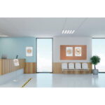 NOBO Vitrine porte-affiche clipsable, aluminium, anti-reflet en PVC, format A3 – Image 4