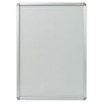 NOBO Vitrine porte-affiche clipsable, aluminium, anti-reflet en PVC, 70 x 100 cm