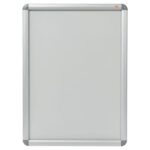 NOBO Vitrine porte-affiche clipsable, aluminium, anti-reflet en PVC, 70 x 50 cm