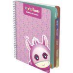 OXFORD SQUISHIMALS TEAM Cahier de textes reliure intégrale 17x22 cm, 160 pages, 4 décors assortis – Image 3