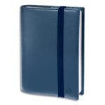 QUO VADIS Agenda TIME AND LIFE Décembre à Décembre + répertoire, 21x27 cm Bleu irisé