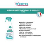 WYRITOL Flacon spray 750 ml dégraissant, désinfectant, pour surface et mains – Image 2