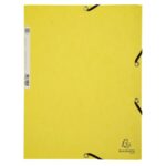 EXACOMPTA Chemise à élastiques carte lustrée 400g/m2 Aquarel - A4 – Image 4