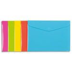 VIQUEL Chemise enveloppe HAPPY FLUO en polypropylène 2/10ème. Format 33,5 x 24 cm. Coloris assortis