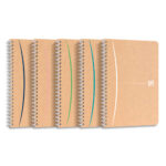OXFORD Cahier Carte Reliure Intégrale OXFORD TOUAREG 14,8 x 21 cm 100 pages 90g Recyclé Q5/5