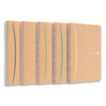 OXFORD Cahier Carte Reliure Intégrale OXFORD TOUAREG 21 x 29,7 cm 180 pages 90g Recyclé Q5/5