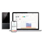 TIMEMOTO Pointeuse TimeMoto TM-818 avec capteur MIFARE et RFID 125-0635