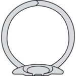 EXACOMPTA Classeur 4 anneaux OPAK dos 2cm en PP 5/10e. Sans étiquette de dos. Coloris assortis – Image 2