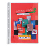 EXACOMPTA Sachet de 100 pochettes perforées A4 en polypropylène lisse 6/100e cristal – Image 3