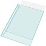 EXACOMPTA Sachet 10 pochettes perforées PREMIUM A4 en polypropylène lisse 14/100e cristal – Image 4