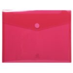 EXACOMPTA Sachet de 5 pochettes-enveloppes scratch A4 en polypropylène 2/10e. Coloris assortis – Image 3