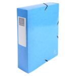 EXACOMPTA Boîte de classement Iderama en carte pelliculée 7/10e, 600g. Dos 8 cm. Coloris assortis – Image 2