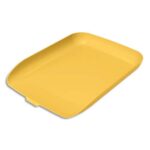 LEITZ Corbeille à courrier Cosy, L268 x H43 x P358 mm, jaune