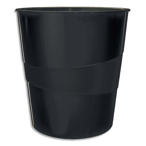442899_d1.jpg LEITZ Corbeille papier Leitz Recycle. Dimensions : L29 x H32,4 x P29 cm. Coloris noir – Image 1