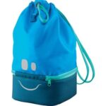 MAPED Sac à Déjeuner Concept enfants Bleu, polyester, partie basse isotherme, yeux bouche réfléchissants – Image 3