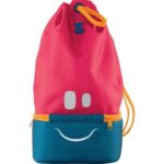MAPED Sac à Déjeuner Concept enfants Rose, polyester, partie basse isotherme, yeux bouche réfléchissants – Image 3