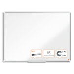 NOBO Tableau blanc acier laqué Premium Plus, 1200 x 900 mm