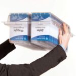 AVERY Boîte de rangement 100 badges verticaux