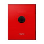 PHOENIX Coffre-fort de sécurité Spectrum Plus Rouge 36L, à serrure électronique, L47 x H52,5 x P40,5 cm