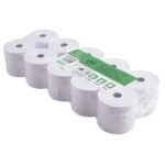 EXACOMPTA Bobine caisse et calc 57 x 70 x 12 mm, 45 mètres, papier 1 pli offset extra-Blanc 60g FSC – Image 4