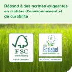 TORK Colis de 56 rouleaux de Papier toilette Traditionnal 3 plis blancs 155 feuilles Ecolabel – Image 4