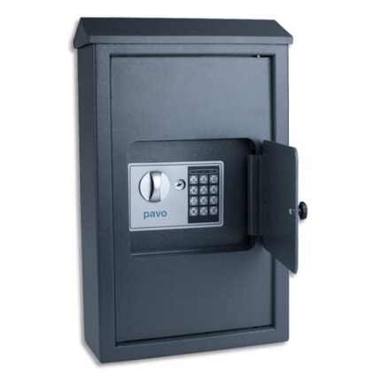 PAVO Armoire à clés Haute sécurité OUTDOOR, capacité 50 clés.
