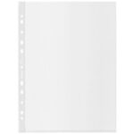 LEITZ Boîte de 50 pochettes perforées Leitz Recycle, A4, coloris transparent