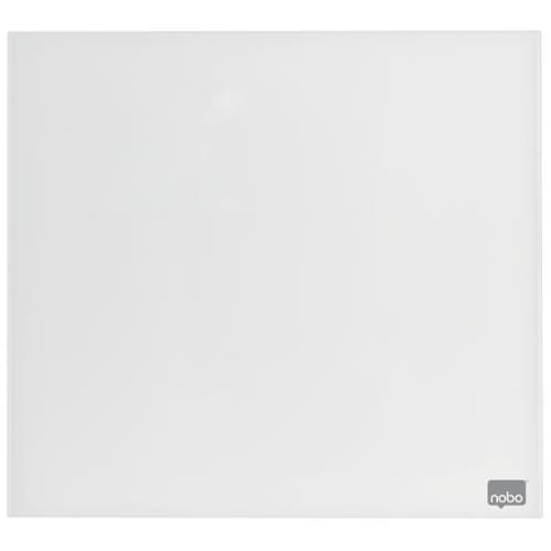 447271_d1.jpg NOBO Tableau mémo magnétique en verre - 300x300 mm - blanc - NOBO 1903956 – Image 1