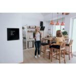 NOBO Tableau mémo en verre 300 x 300 mm - noir - 1903950 – Image 4