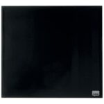 NOBO Tableau mémo en verre 450 x 450 mm - noir - 1903951