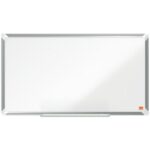NOBO Tableau blanc en acier laqué Premium Plus magnétique 710 x 400 mm - Blanc - 1915370
