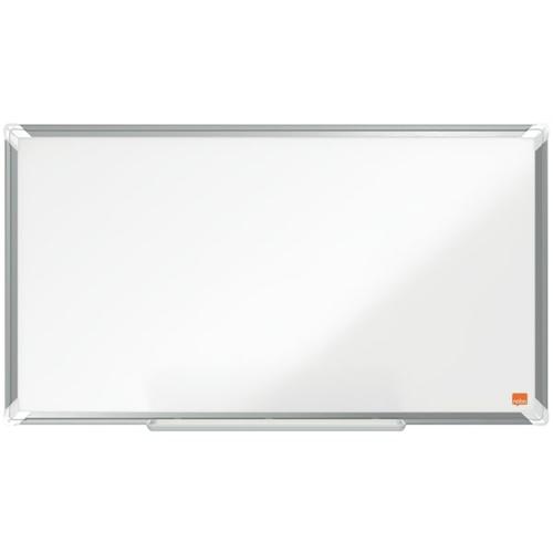 447318_d1.jpg NOBO Tableau blanc en acier laqué Premium Plus magnétique 710 x 400 mm - Blanc - 1915370 – Image 1